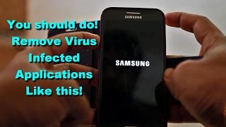 How to Remove Virus Infected applications from Android device [upl. by Einaled105]