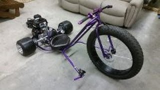 Motorized drift trike build Ver 20 part 4 [upl. by Lemmuela]