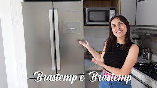 RESENHA GELADEIRA BRASTEMP FRENCH DOOR INVERSE 540L [upl. by Trescott575]