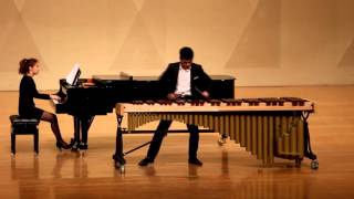 Concertino for Marimba mov3 Lively  P Creston [upl. by Tnattirb]