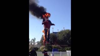 Big Tex on Fire after 60 years at the Texas State Fair [upl. by Pestana]