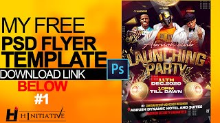 FREE  Download Psd Flyer Template Design [upl. by Onida460]