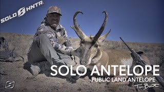 SOLO Pronghorn Antelope Hunt during the Rut [upl. by Shalne265]