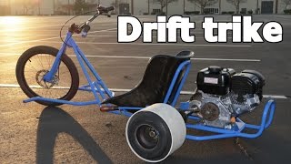 MOTORIZED DRIFT TRIKE HOME BUILD PROJECT [upl. by Cia]