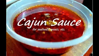 Cajun Sauce  Cajun Seasoning  Seafood Boil Sauce Recipe [upl. by Elisabetta]