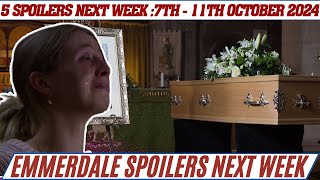 5 Emmerdale spoilers next week from 7th  11th October 2024 Tom’s Shocking Betrayal amp Divorce Drama [upl. by Snej265]