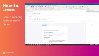 How to  Outlook  Book a Room in Room Finder [upl. by Nidnerb]