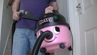 Numatic Hetty Vacuum Cleaner Demonstration amp Review [upl. by Acirderf996]