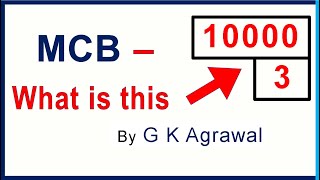 MCB breaker  short circuit current amp Let through energy class [upl. by Aitsirhc]