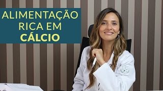 Alimentação rica em CÁLCIO [upl. by Aneelad]