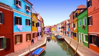 Murano Glass and Burano Lace Tour from Venice [upl. by Sreip]