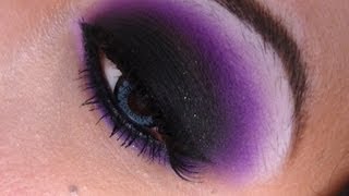 Tutorial De Maquillaje Maquillaje De Ojos Morado  JuanCarlos960 [upl. by Anaujik855]