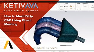 How to Mesh Dirty CAD Using Fluent Meshing  Ansys Virtual Academy [upl. by Ian759]