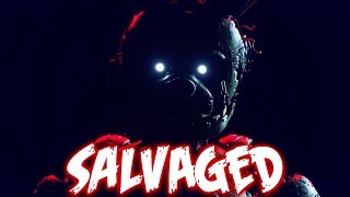 Salvaged  FNaF Song by NateWantsToBattle FNAF REANIMATED LYRIC VIDEO [upl. by Luemas]