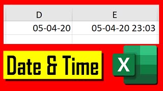 How to Quickly Insert Date And Time In Excel [upl. by Anyah]