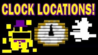 CLOCK ENDING amp SECRET BOSS LOCATION GUIDE  FNAF World [upl. by Farrel727]