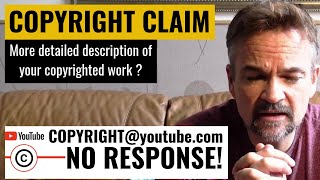 NO Email Response to YouTube Copyright Claim   CopyrightYoutubecom [upl. by Dahsraf693]