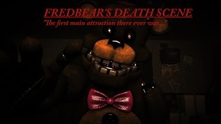 SFM FNaF Fredbears Death Scene Remastered [upl. by Noak613]