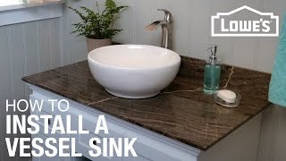 How to Install a Vessel Sink [upl. by Anjali]