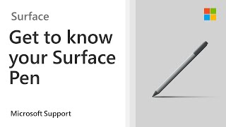 How to use the Surface Pen  Microsoft [upl. by Oahc]