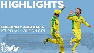 England v Australia Highlights  Billings Hits Maiden Ton In Tense Chase  1st Royal London ODI 2020 [upl. by Naitsirt]