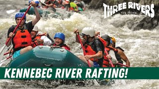 Kennebec River Rafting with Three Rivers Whitewater  Maine Rafting [upl. by Anivel]