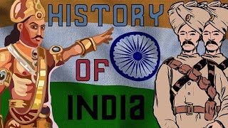 History Of India in 14 Minutes [upl. by Boniface]