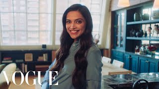 73 Questions With Deepika Padukone  Vogue [upl. by Bahner]