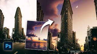 How to CHANGE the SKY in Photoshop [upl. by Lorenza]