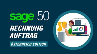 Sage 50  Einführung Auftrag Rechnung amp Warenwirtschaft [upl. by Ahsiened]